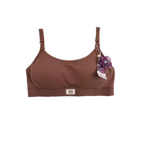 سوتین زنانه کبریتی فنردار کاپدار اسفنجی سایزبزرگ بدون حلقه