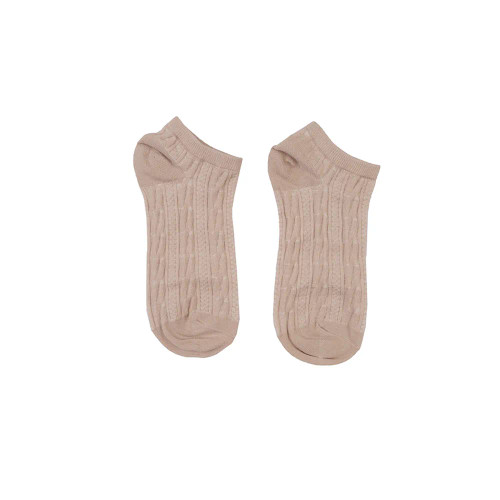 جوراب زنانه ساق کوتاه طرح کبریتی فری سایز (مناسب 36 تا 40)