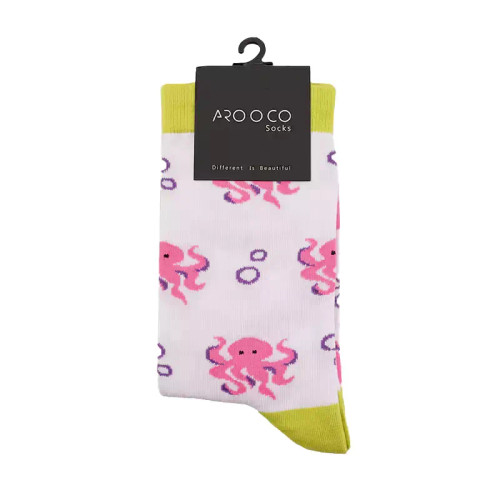 جوراب نخی زنانه طرح اختاپوس فری سایز مناسب سایز 36 تا 41