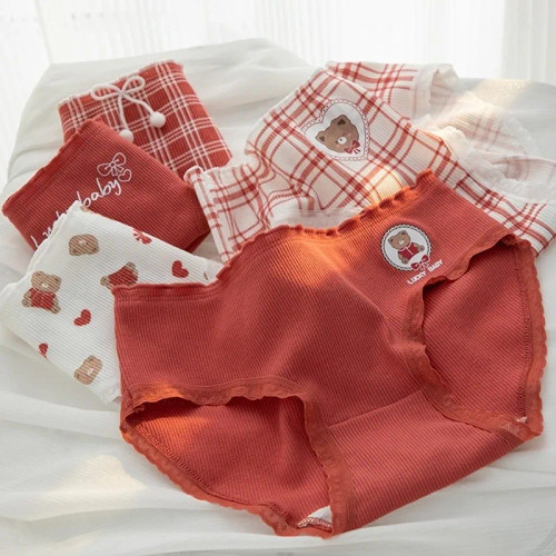 شورت زنانه عروسکی فانتزی کبریتی نخی طرح تدی