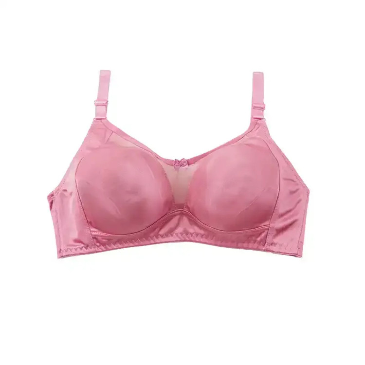 سوتین زنانه پرلون بدون فنر و کاپ بند قابل تنظیم در رنگ های متنوع