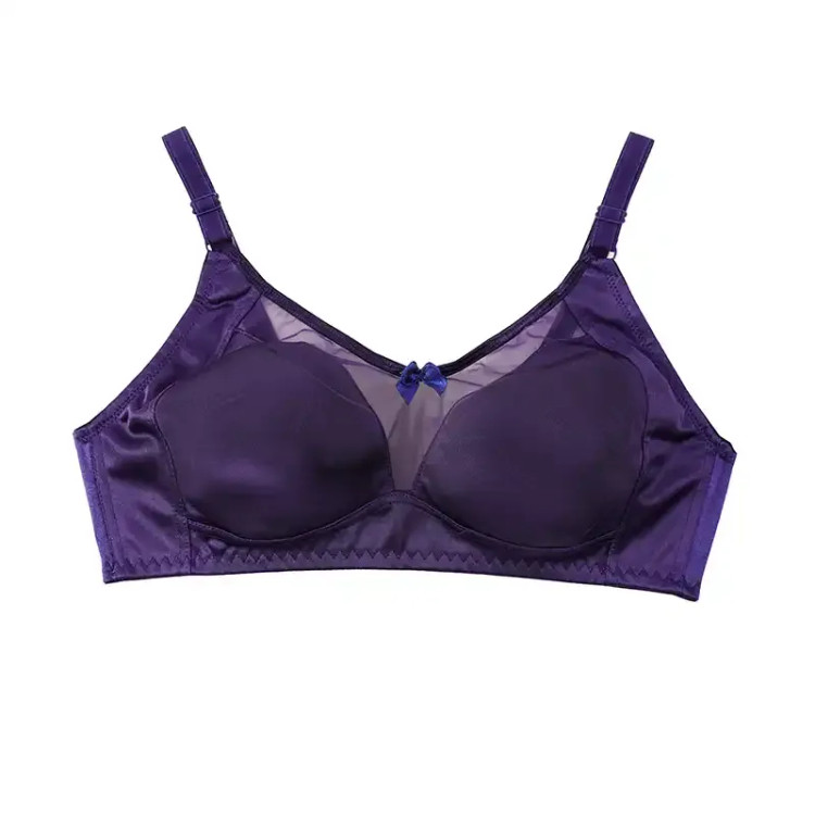 سوتین زنانه پرلون بدون فنر و کاپ بند قابل تنظیم در رنگ های متنوع