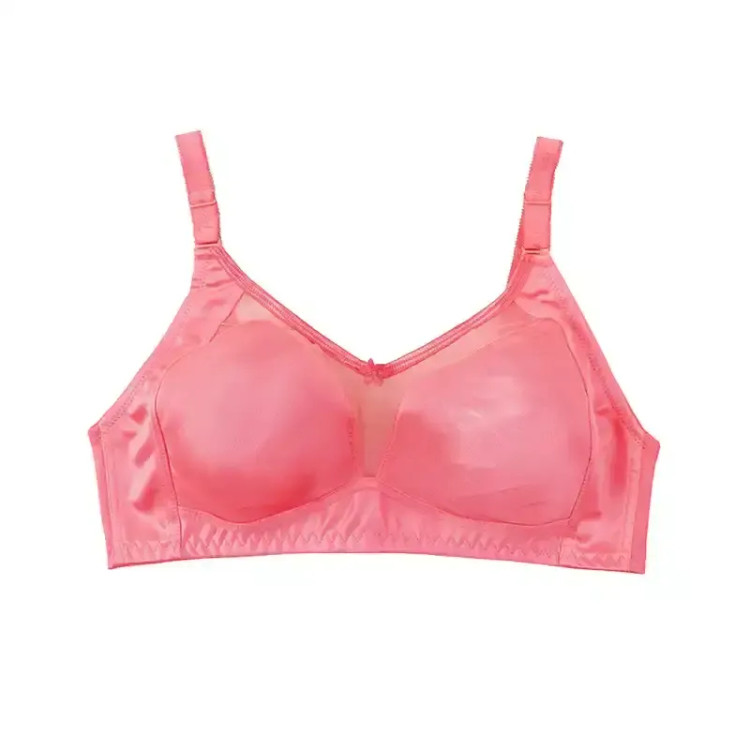 سوتین زنانه پرلون بدون فنر و کاپ بند قابل تنظیم در رنگ های متنوع