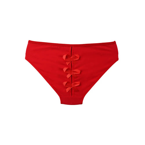 شورت زنانه نخی مدل اسلیپ پاپیونی سایز XL