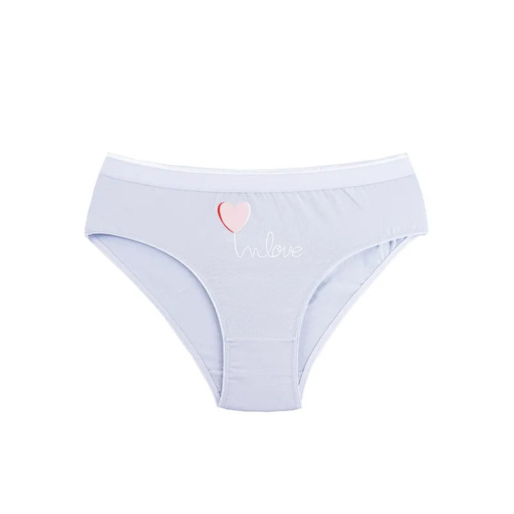 شورت اسلیپ نخی زنانه طرح قلب و love سایز فری