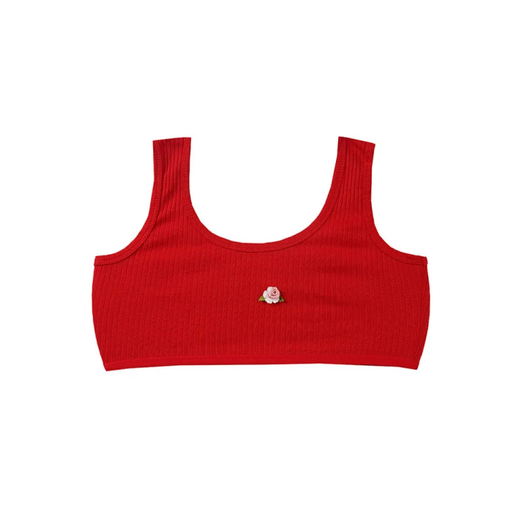 نیم تنه کبریتی طرح گل | سایز فری | زنانه