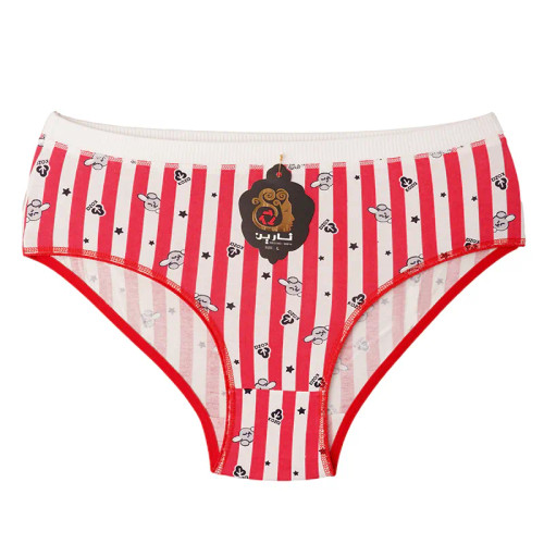 شورت اسلیپ نخی زنانه طرحدار سایز L