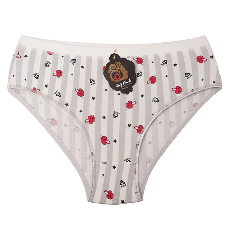 شورت اسلیپ نخی زنانه طرحدار سایز L