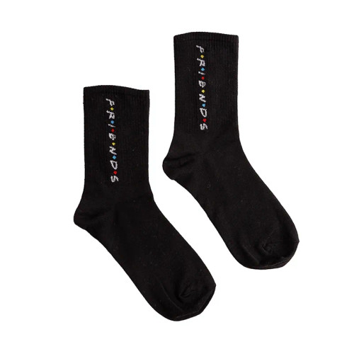 جوراب نخی فریز سایز زنانه طرح فرندز (Friends) مناسب سایز 36 تا 41