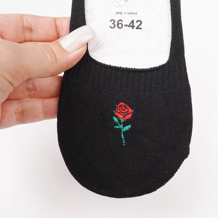 جوراب نخی زنانه طرح دار فری سایز (36-41)