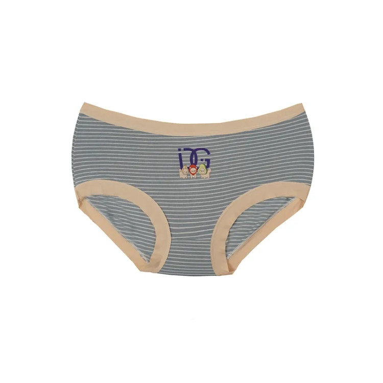 شورت اسلیپ زنانه نخی طرح دار فری سایز