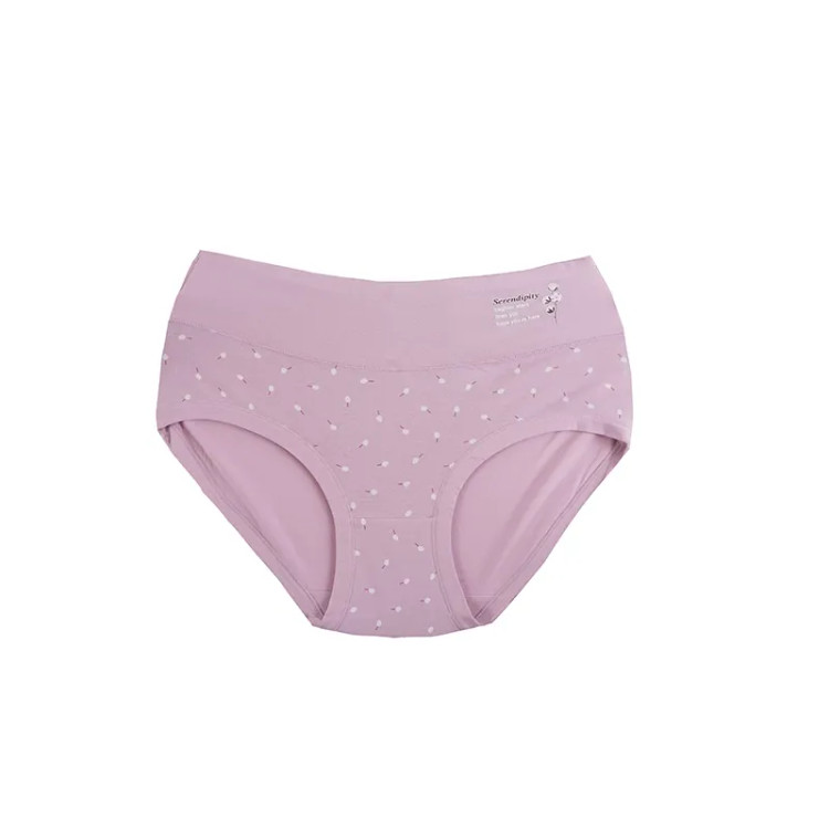 شورت زنانه نخ پنبه طرحدار فریسایز مدل اسلیپ راحت