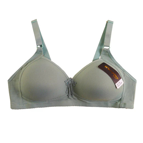 سوتین زنانه فانریپ کبریتی اسفنجی کاپ دار بدون فنر بند قابل تنظیم