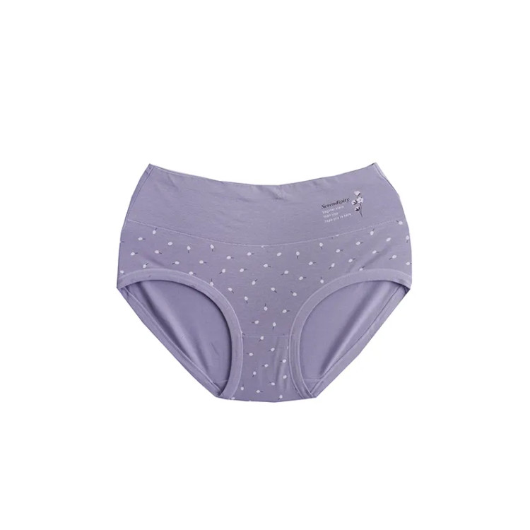 شورت زنانه نخ پنبه طرحدار فریسایز مدل اسلیپ راحت