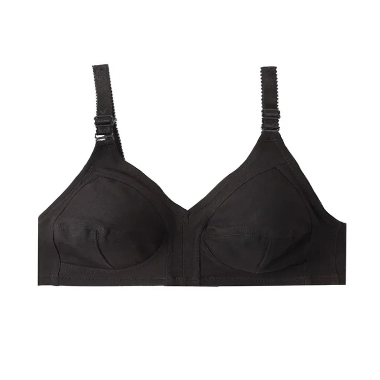 سوتین نخی زنانه بدون فنر مدل روزمره و راحت | سایزبندی کامل