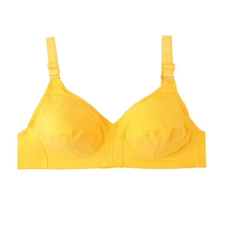 سوتین نخی زنانه بدون فنر مدل روزمره و راحت | سایزبندی کامل