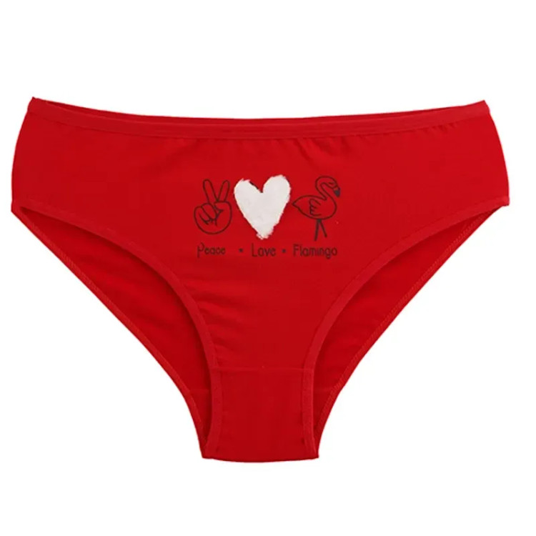 شورت اسلیپ نخی زنانه طرح فلامینگو Free Size