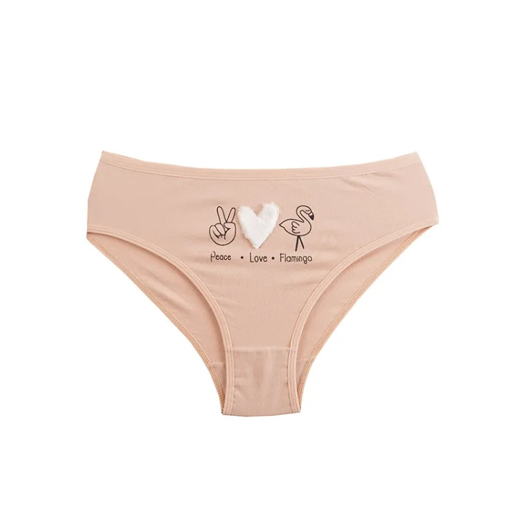 شورت اسلیپ نخی زنانه طرح فلامینگو Free Size