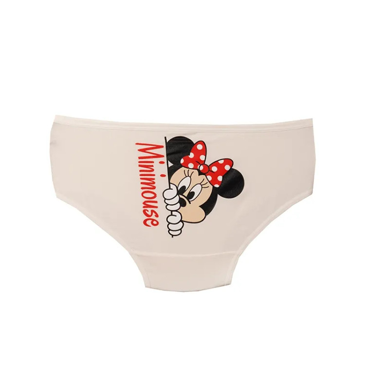 شورت نخی طرح مینی موس زنانه مدل اسلیپ سایز L