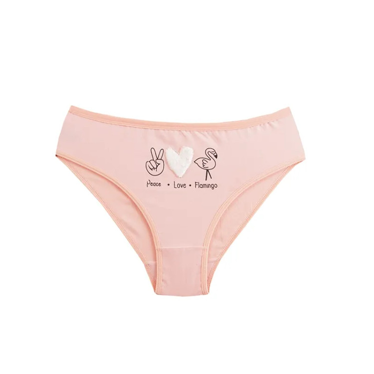 شورت اسلیپ نخی زنانه طرح فلامینگو Free Size