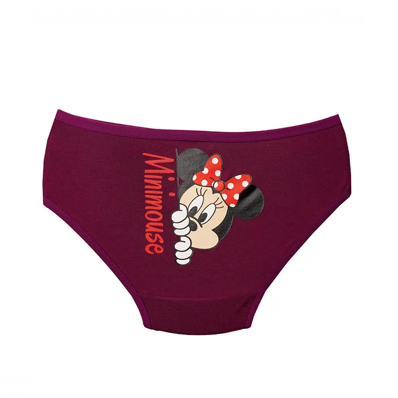 شورت نخی طرح مینی موس زنانه مدل اسلیپ سایز L