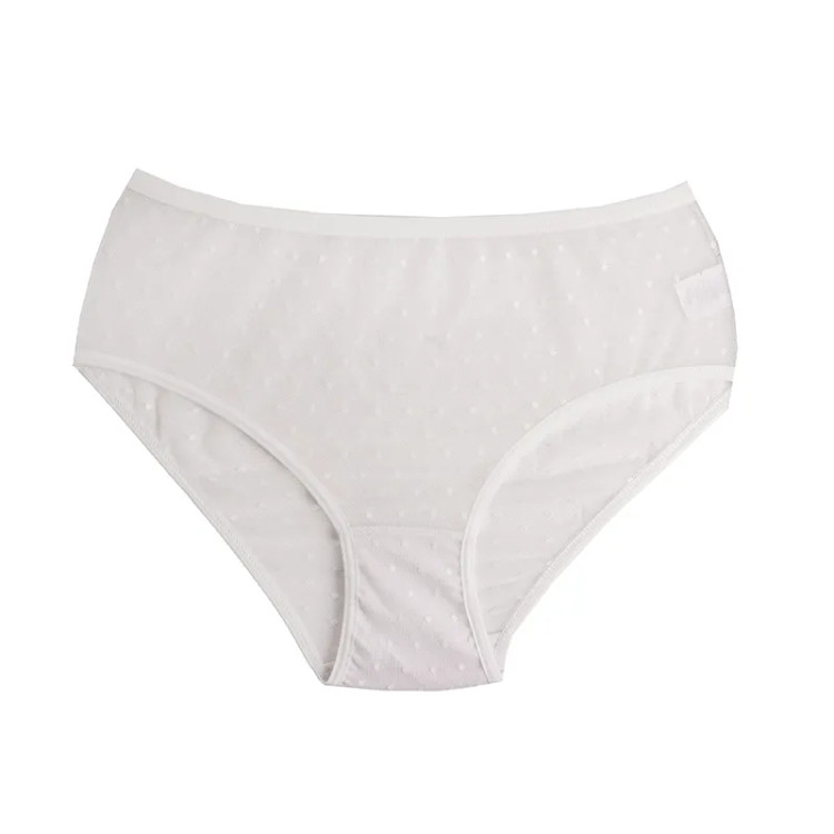 شورت زنانه اسلیپ طرح خالدار جنس تور سایز XL