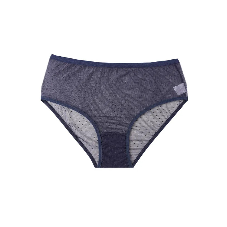 شورت زنانه اسلیپ طرح خالدار جنس تور سایز XL