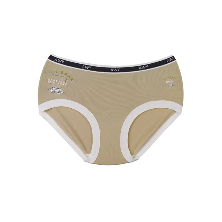 شورت اسلیپ نخی زنانه طرح خرس - فری سایز