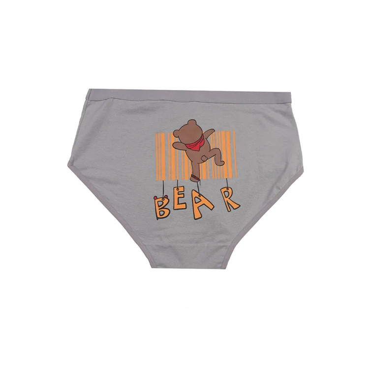شورت نخی زنانه طرح خرس سایز 2XL مدل اسلیپ