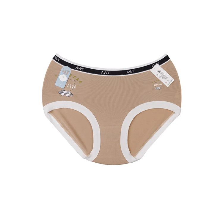 شورت اسلیپ نخی زنانه طرح خرس - فری سایز