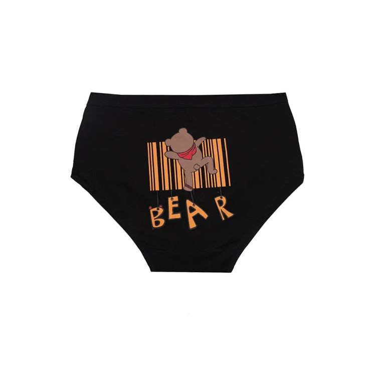 شورت نخی زنانه طرح خرس سایز 2XL مدل اسلیپ