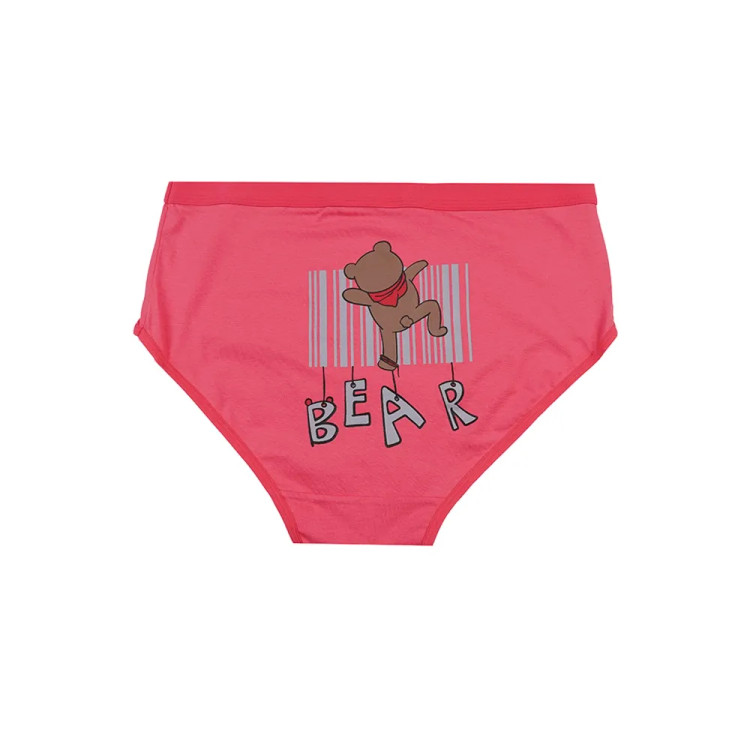 شورت نخی زنانه طرح خرس سایز 2XL مدل اسلیپ