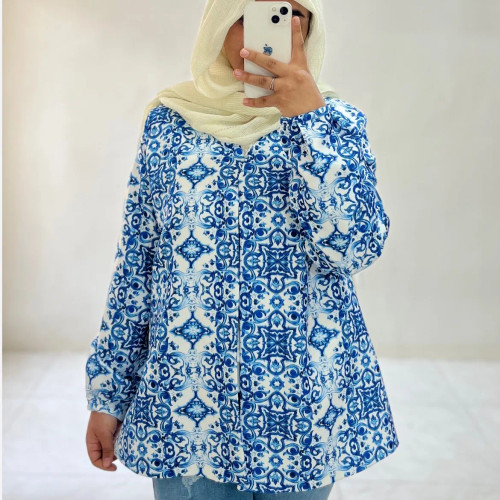 کت ژاکارد چاپ شده